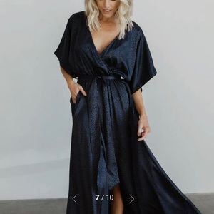 NWT Savannah Print Kimono Maxi